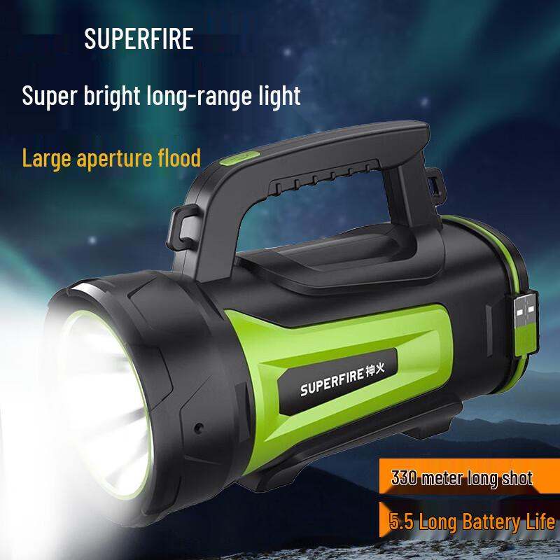 SupFire M15-X LED Rechargeable Flashlight