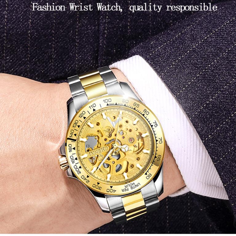 Новые роскошные мужские часы высшего бренда с полой коробкой — фото 9