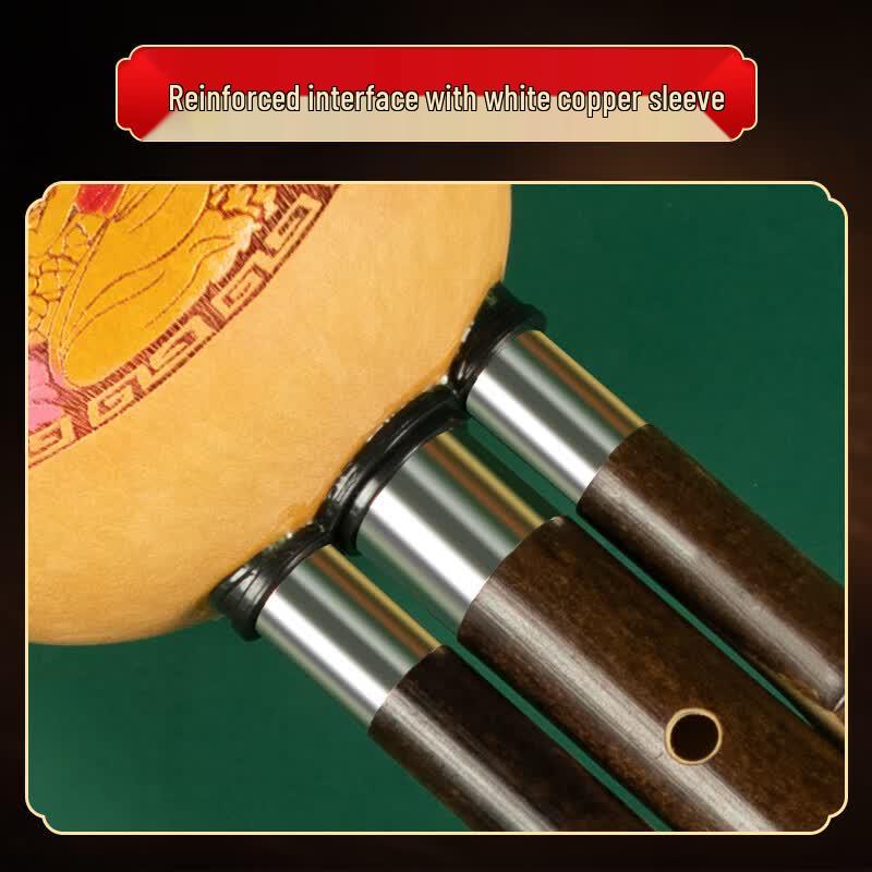 Minsine Three-tone Hulusi Flute