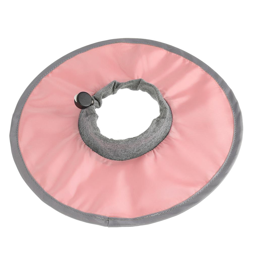 Cat Recovery Collar Waterproof Adjustable Prevent Licking Protective Pet Elizabeth Collar for Post Surgery