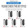 Interior Mouldings Zinc alloy + leather car key case cover for Kia Ceed ProCeed GT Niro K5 DLS Optima Seltos Cadenza K7 K8 XCeed