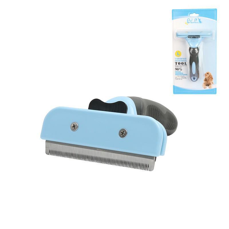 

Расческа для удаления шерсти домашних животных с нескользящей ручкой для кошек и собак 91424/1/2