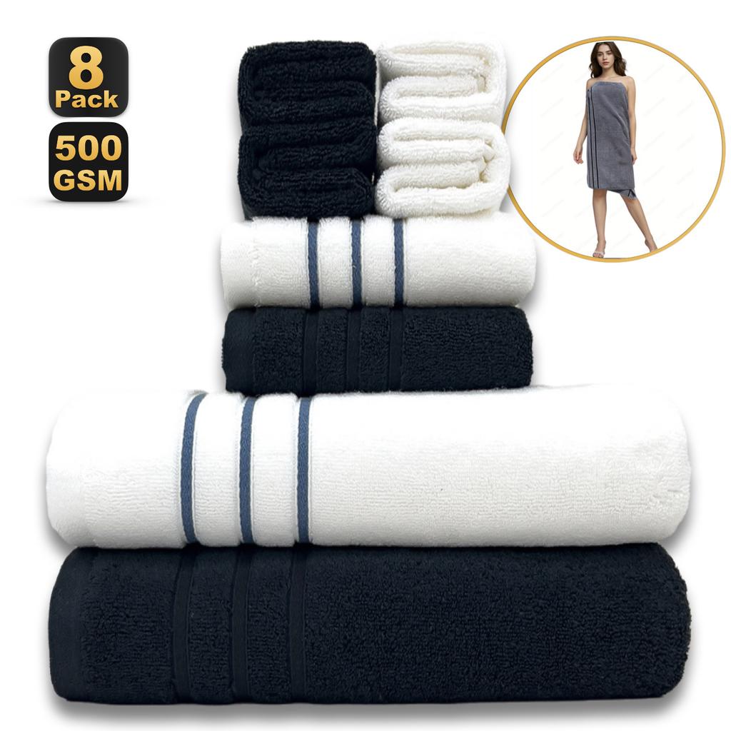 Pamuklu Havlu Banyo Havlusu Kare Havlu Sekiz Set Pamuklu Banyo Havlusu 80 * 160 Yüz Yıkama Büyük Havlu Sıcak ve Rahat Ev Günlük İhtiyaçlar
