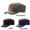 Fashion Classic Cotton Hat Plain Cap Sun Hats Red Star