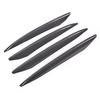 4Pcs Car-styling Carbon Texture Front Fog Light Grille Cover Trims For Mercedes Benz E-Class W213 S213 C238 A238 2018