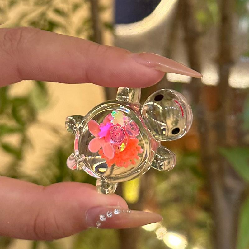 

1 шт. Лист ночника Черепаха Сделай сам Крем-клей Цепочка для мобильного телефона Серьги Маленькая подвеска Акриловый ювелирный аксессуар 3.3cm