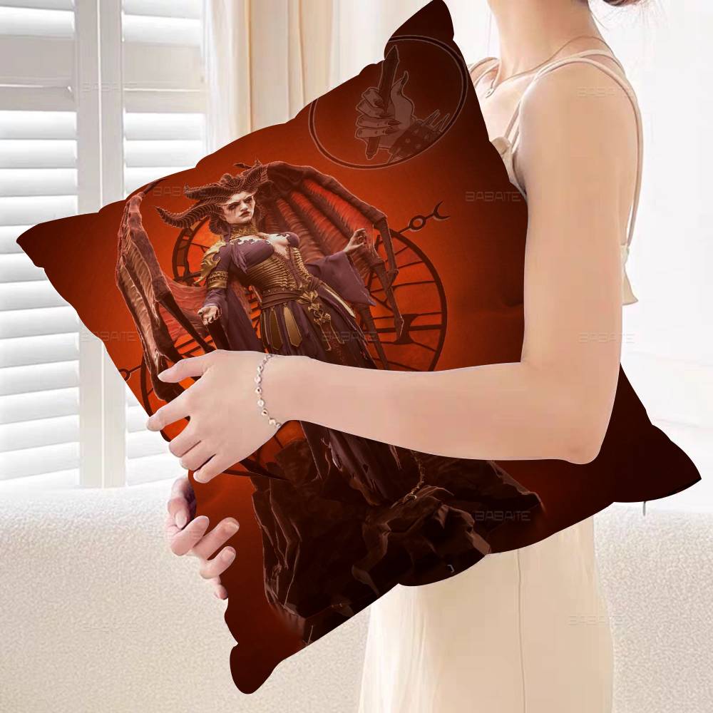 RPG Game Diablo 4 Pillowcases Home Bedding Decorative Pillow Cover Wedding Super Soft Pillow Case
