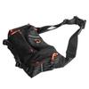 Men Fanny Pack Waterproof Bumbag Travel Outdoor Sports Cycling Climbing Multifunctional High Capacity Waist Bag Black S