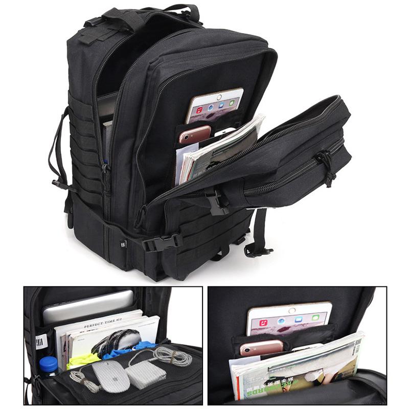 Backpack 40L Military Tactical Assault Army Waterproof  Mountaineering Bag for Outdoor Hiking Camping Hunting Rucksack