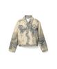Camperlab Distorted Denim Jacket Sand-Black