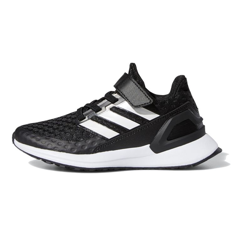 

adidas RapidaRun J Black White Детские кроссовки Core-Black Cloud-White EF9258