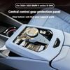For BMW Series5 G60 i5 2024-2025 Car Paint surface Centre Console Gearshift Panel Cover Protection Stickers Interior Accessories
