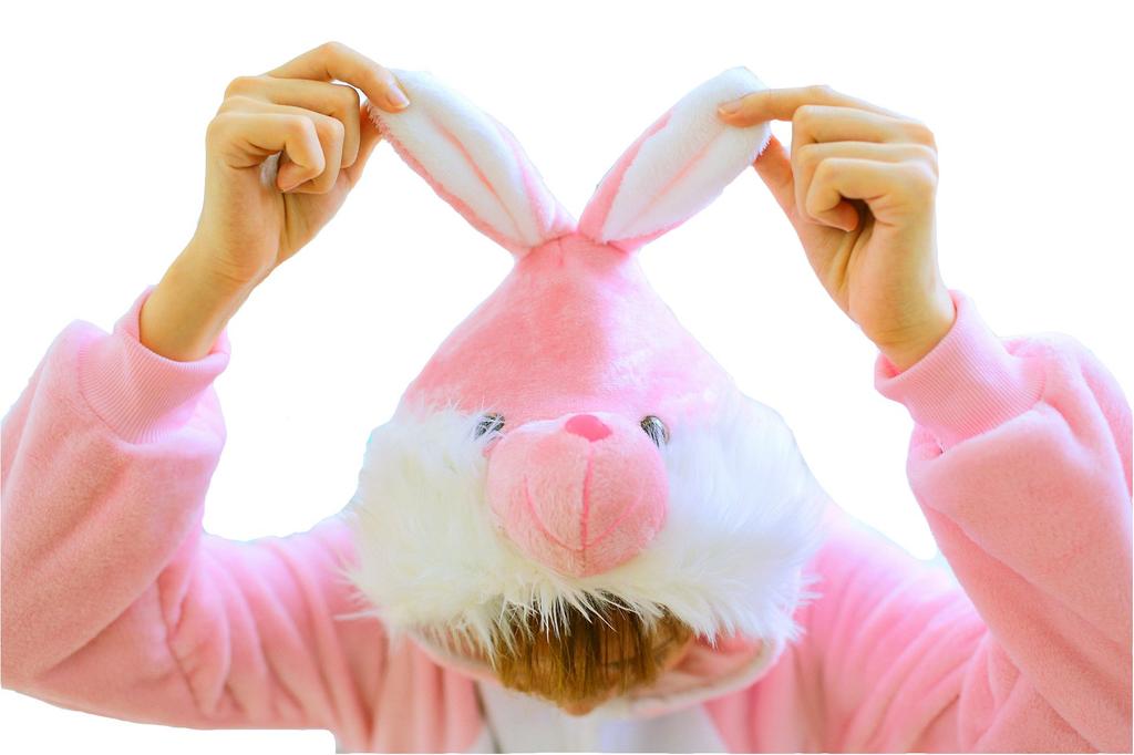 Rabbit Kigurumi Animal Kigurumi Pajamas Halloween (XL (181cm-190cm))