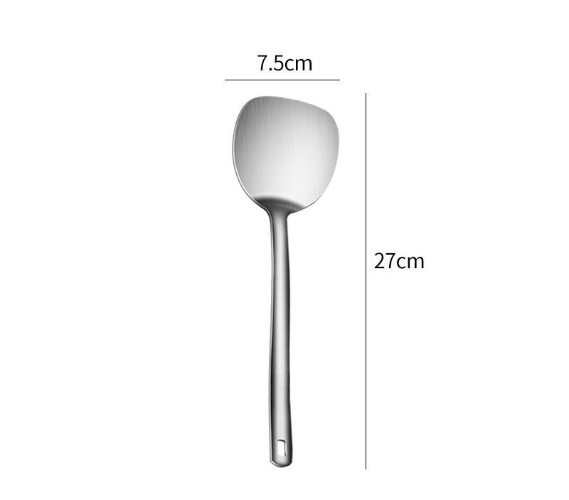 

1PC Stainless Steel Spatula Household Kitchen Small Frying Spatula Mini Stir Fry Kitchen Utensils Omelette Kitchen Tools
