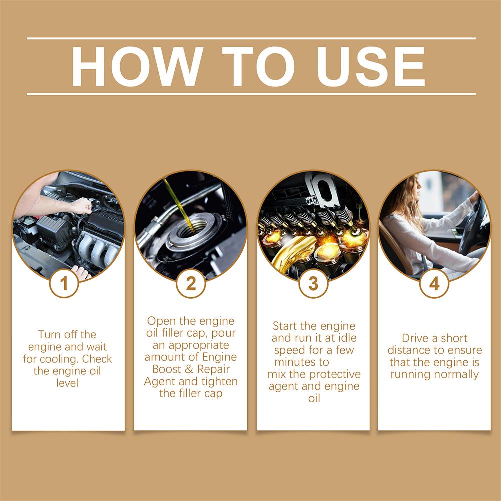 Engine Protective Agent Oil - 100ml Automotive Protective Anti-Wear Oil For Car SUV Engine Protection Car Cleaning Maintena H4P4