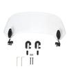 Universal Motorcycle Windshield Extension Adjustable Spoiler Clamp-On Windscreen Deflector Suitable For All Motorcycle Models