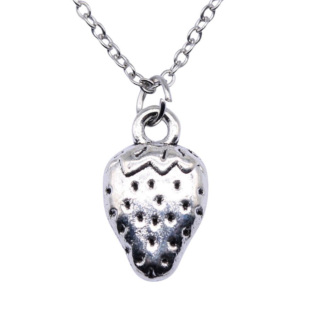 Tree Of Life Pendant Heart Necklace Nature Love Symbol Jewelry 40cm Short Chain