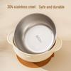 Kids Tableware Set: Anti-Fall Suction Bowl, Baby Plate, Training Chopsticks, Spoon & Fork