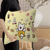 Line CARTOON PPuppyS Pillowcase Toon Gift Cushion Cover Bedroom Home Sofa Chair Seat Decor Pillow Case