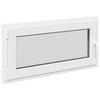 Källarfönster RISOR 100 x 50 cm PVC och Glas Vit