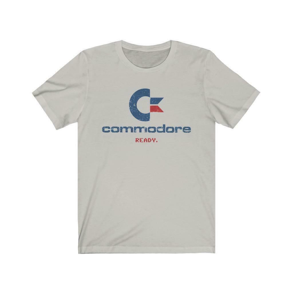 

Винтажная футболка Commodore 64 Ready 1982 года