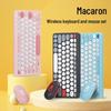 OLOEY K09 Macaron Wireless Keyboard and Mouse Set