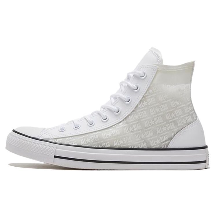 Converse Chuck Taylor All Star Trendy Versatile Comfortable High-Top Canvas Shoes Unisex Sneakers White Black 169862C