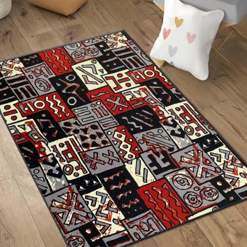 Savannah Area Rug,African Runner,Afrocentric Non Slip Carpet,Safari Ethnic Floor Art Rug African,Print Rugs,gift Rug
