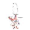 PKM Umbreon Jolteon Glaceon Vaporeon Eevee Anime Cartoon Accessory Acrylic Keychain Backpack Decoration Charm Pendant Gifts Toys