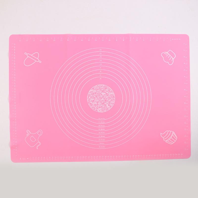 Silicone Kneading & Baking Mat - Heat-Resistant, Thick, Ideal for Dough, Noodles & Cutting