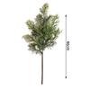 Green Artificial Pine Branch Christmas Tree Plastic Simulation Pine Needle Party Supplies Home Decoration Fake Red Berry Leaves