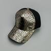 Bright Leather Pattern Outdoor Personalized Baseball Cap Men'S And Women'S Sports Fashion Sunshade Breathable Mesh Hat