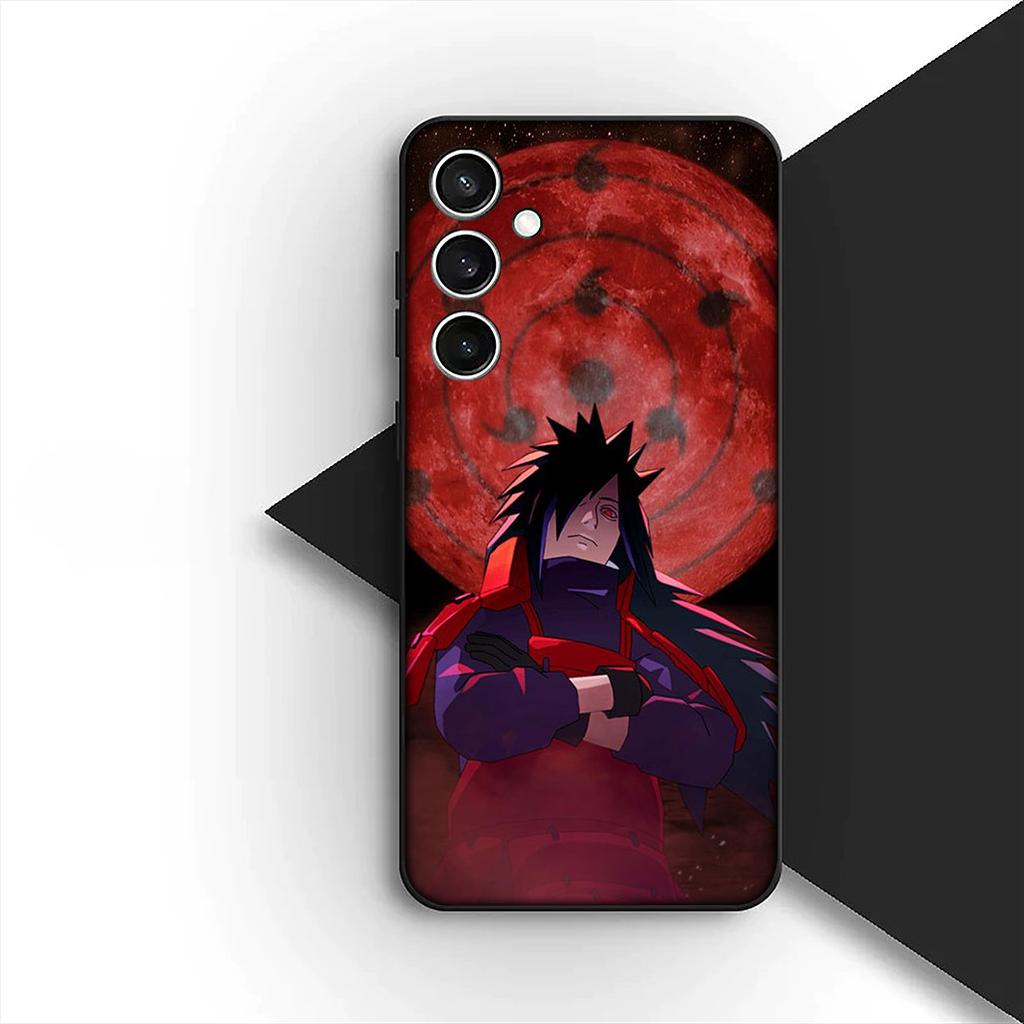 Cover for Samsung Galaxy S20 S22 S21 FE Ultra Plus A07 A17 A15 A16 A25 A57 A37 Casing Silicone Phone Case Uchiha Narutos Madara