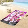 Messi Forever Aufdruck Strandtuch, Großes Weiches Schnelltrocknendes Handtuch für Strand Camping Schwimmen