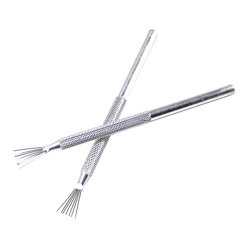 Seven-Needle Steel Brush for Paper Clay and Polymer Clay Shaping