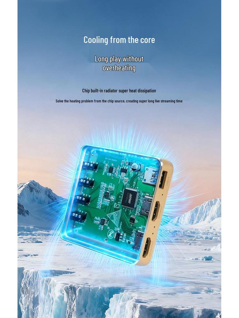 Private MS2131S 4K60Hz HDMI Capture Card - USB3.0 for High-Definition Video & PS5 Cameras