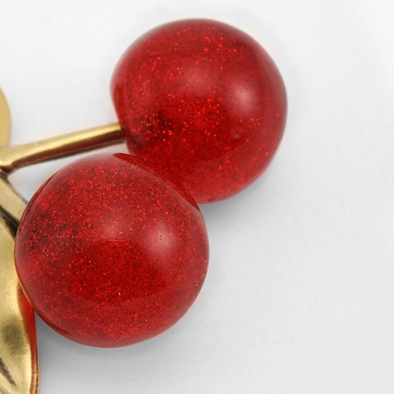 Стильный подвесной брелок вишневый — фото 6