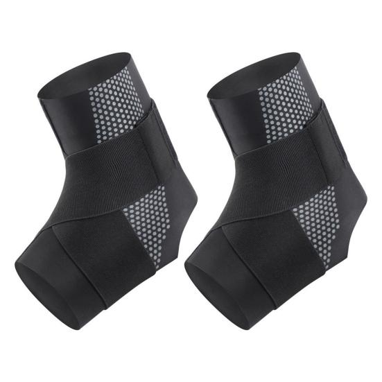 Ankle Brace for Men Women Stabilizing Ankle Wrap for Sprained Ankle Adjustable Foot Support Compression Sleeve for Tendonitis Arthritis