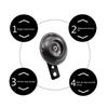 12V 48V 60V General Motorcycle Electric Horn Kit Waterproof Round Speaker Loud Electric Horn Suitable For Bicycle Scooter 105Db