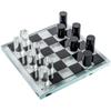 Creative Light Luxury Geometric Chess Soft Decoration Living Room Model Room Office Crystal Black and White Chessboard Ornaments