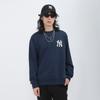 New MLB New York Yankees Sweatshirts Unisex Dark Marine Blue 3AMTEC314-50NYD