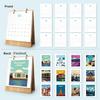 2026 Edition Standing Flip Calendar Handmade DIY Calendar Creative Desk Calendar  For Home
