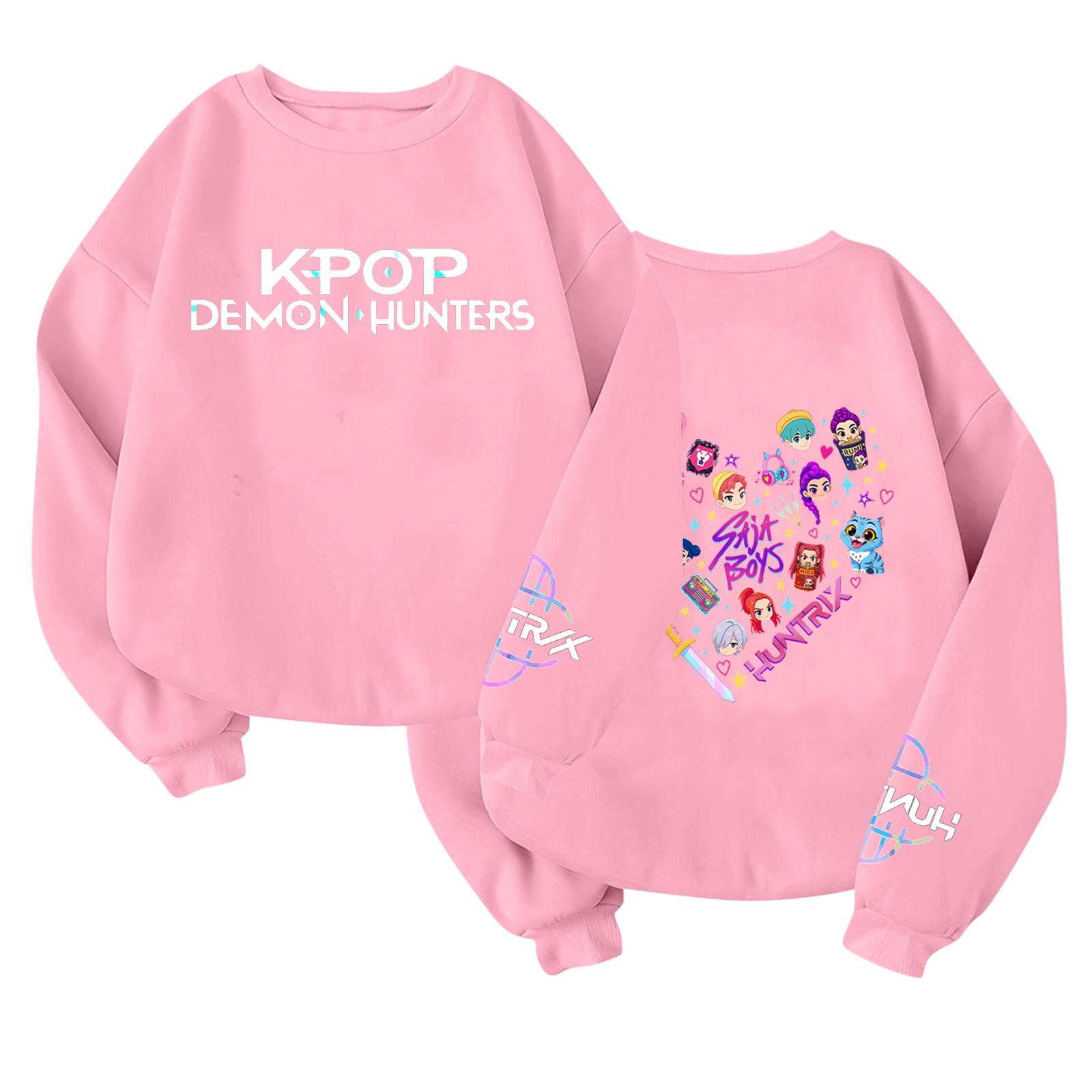 

Детский модный легкий пуловер с длинным рукавом и круглым вырезом с карманами, пуловер с принтом 100