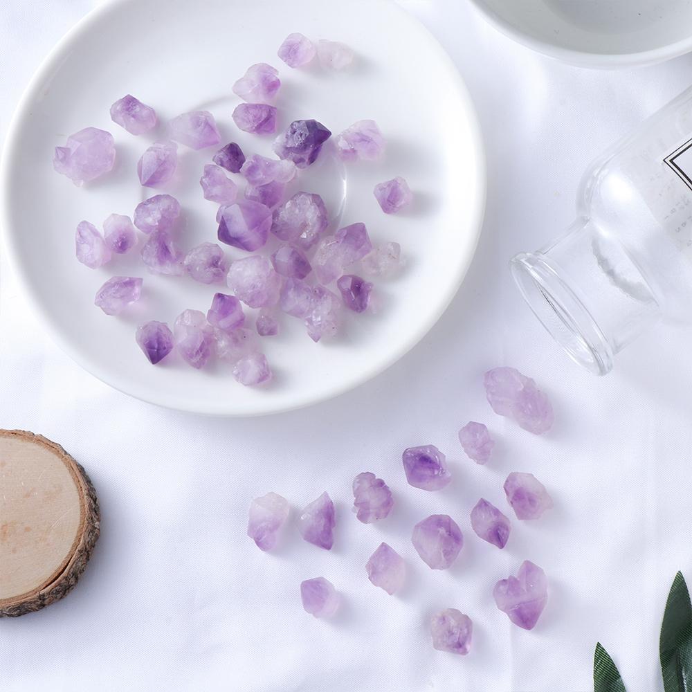 

Подарки неправильной формы Необработанный драгоценный камень Кристалл Кулон Целебный камень Натуральный аметист Фиолетовый кварц