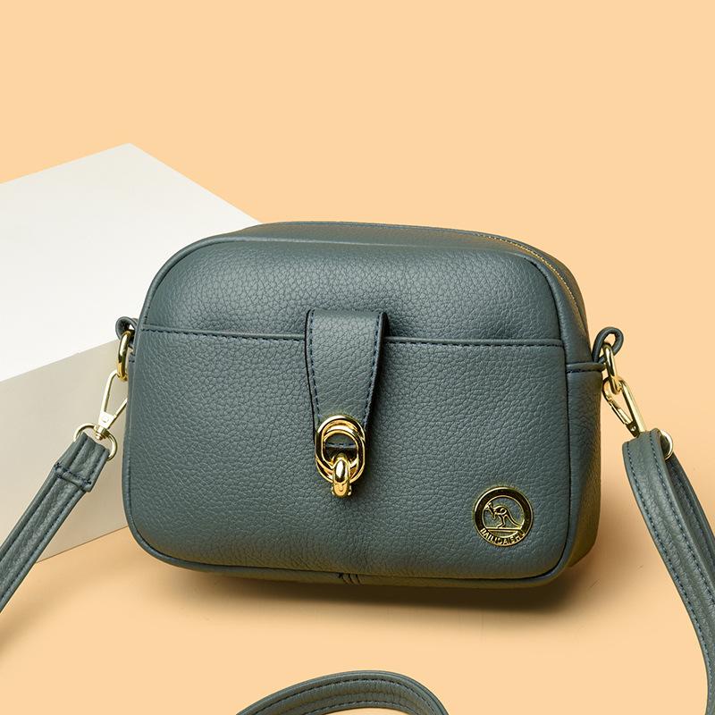 Fashionable Small Square Bag with A Versatile Head and A Single-shoulder Crossbody