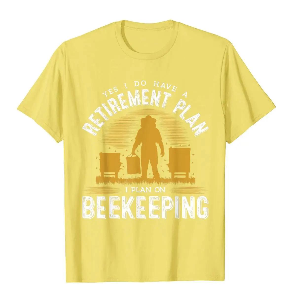 

Да, у меня есть пенсионный план Пчела Пчеловодство Мед Новинка Футболка Хлопковые топы и футболки Летняя футболка Rife Normcore XXXXXL жёлтый