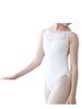 Sophia Dentelle Transparente Blanc L [abby] Maillot/Neige