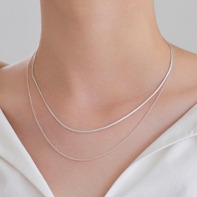 

dmoment (925Silver) Vera DB Necklace Silver