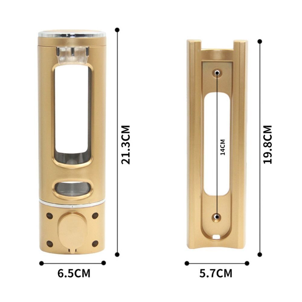 Manual Pressure Soap Dispenser Refillable Liquid Container  Bathroom Household Cleaning