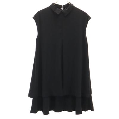 STUDIOUS made in Japan Ärmelloses Knielanges Kleid O schwarz Damen Gebraucht